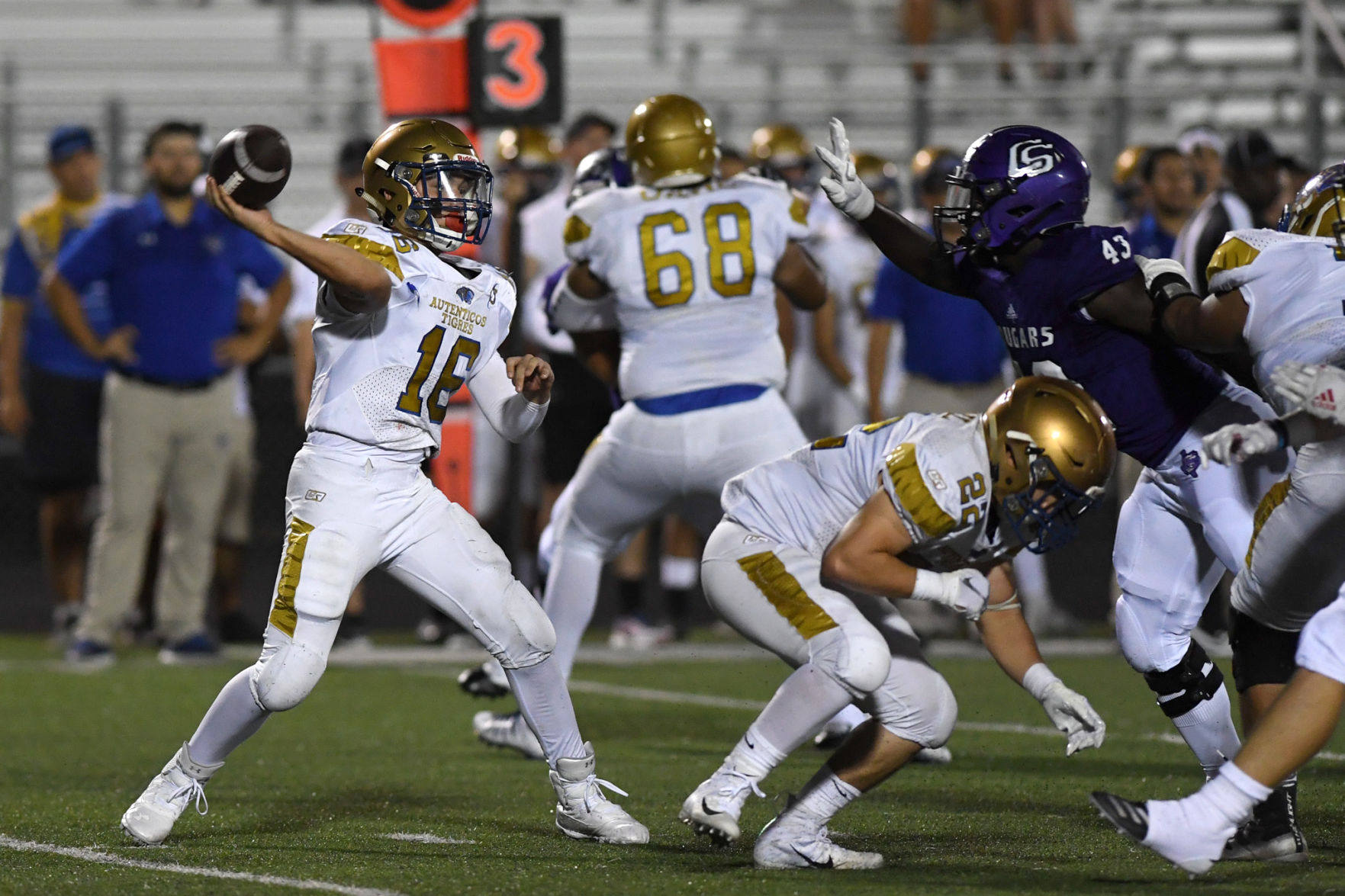 College Station HS homecoming game